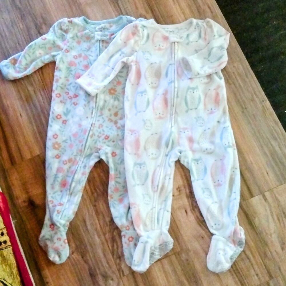 2 pair pajamas